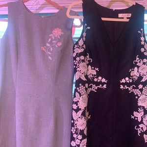 Pair of Work Business Dresses Loft and Cheroy